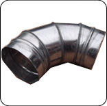 Отвод 90 градусов круглого сечения