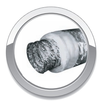 Гибкие теплозолированные, шумопоглащающие воздуховоды SONONV