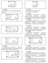 Компоновки кондиционеров Airmate-1200