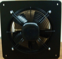 Вентилятор осевой ВО с настенной панелью