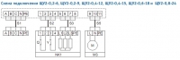 Схема подключения щитов управления для систем вентиляции с электронагревателем ЩУ2