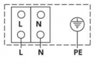 Схема подключения электродвигателя насоса УВ