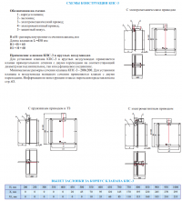 Схема конструкций клапана КПС-3