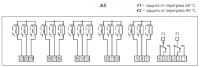 Электрическая схема подключения А5