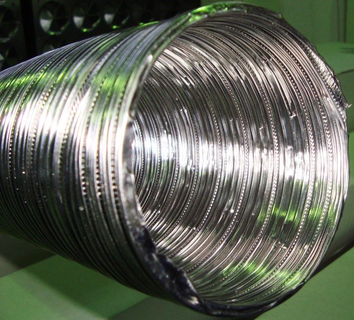 Гибкие неизолированные воздуховоды серии А