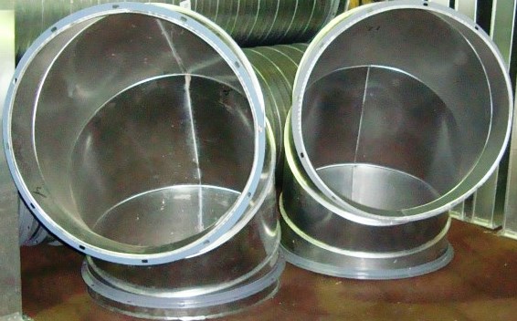 Отвод 90 градусов круглого сечения