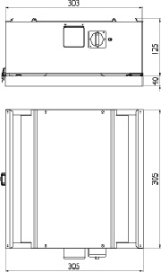 Габаритные размеры TKK 300