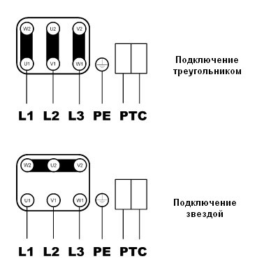 Схема подключения. Вентилятор PRF 125D2, PRF 160D4