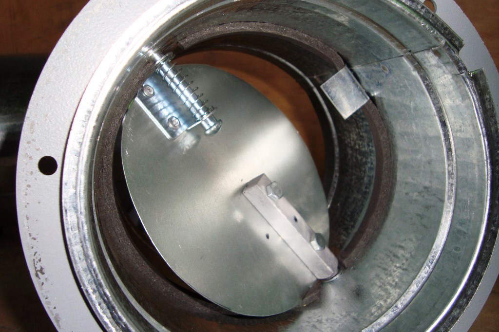 Заслонки РК-301 круглого сечения