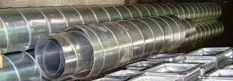 Воздуховод спиральнонавивной